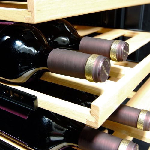 S-W2 wine cooler from Sirius with telescopic shelves